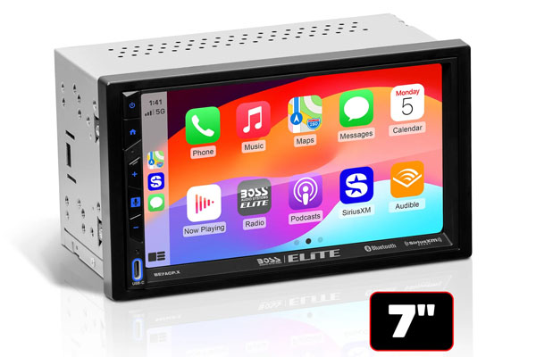  BE7ACP.X / D-DIN, Wired  CarPlay & Android Auto,SXM,  7